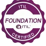 Badge of completion for the Information Technology Infrastructure Library version 3 Foundations Module